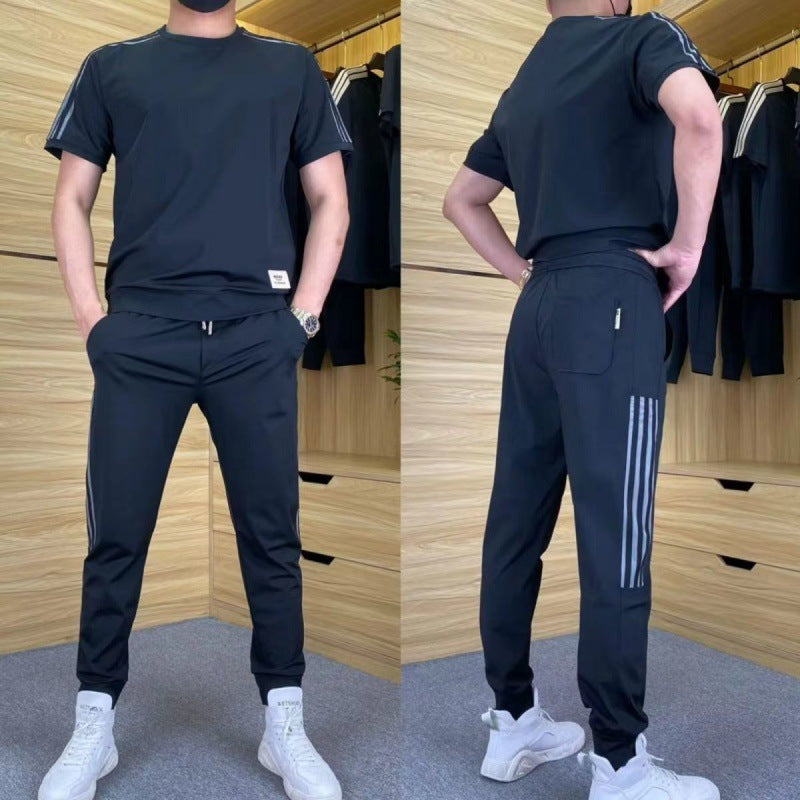 DELAUNAY | Complet Homme en Matériau de Luxe avec Élastique