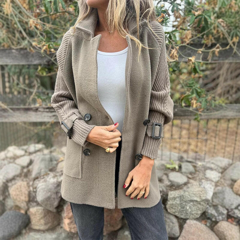 DELAUNAY | Manteau Mi-Long à Double Boutonnage