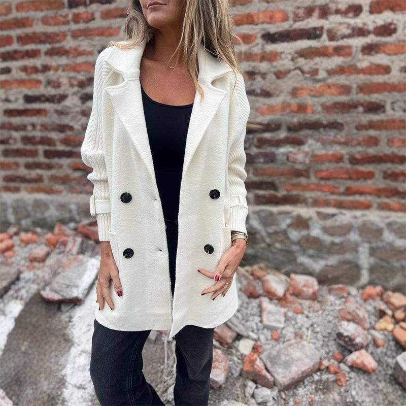 Delaunay | MANTEAU MI-LONG À DOUBLE BOUTONNAGE
