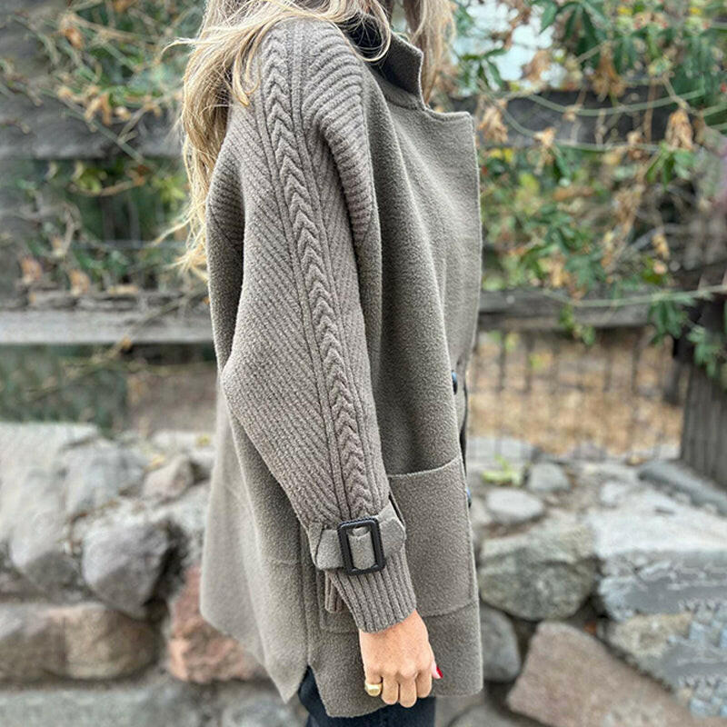 DELAUNAY | Manteau Mi-Long à Double Boutonnage