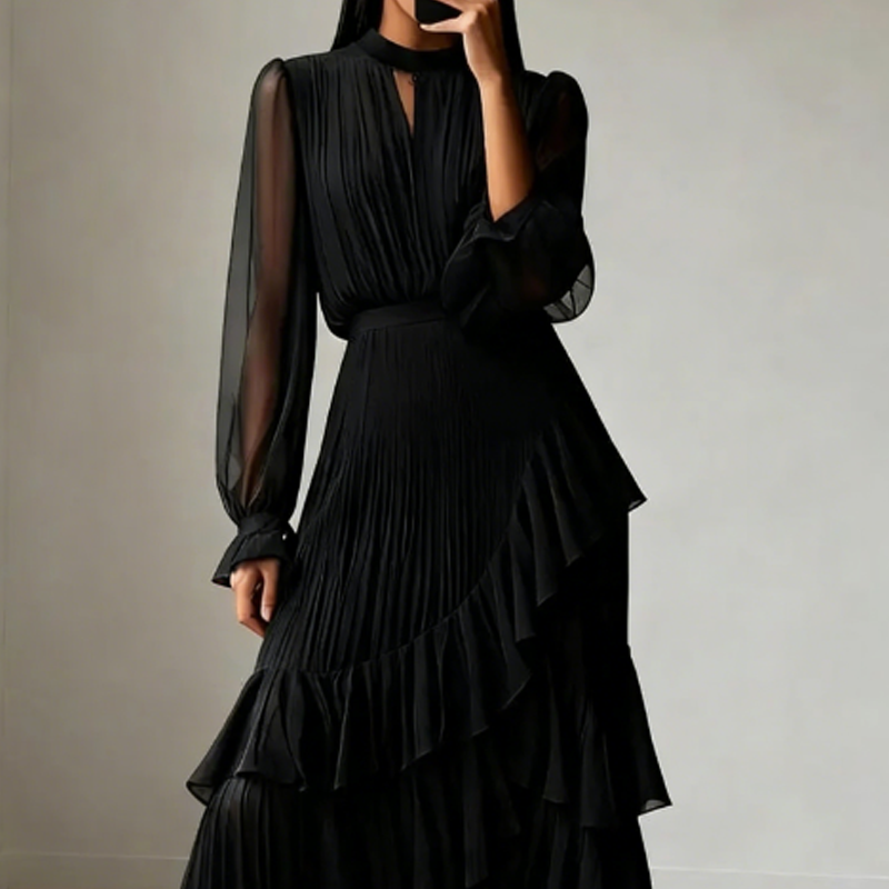 Dianna™ Robe midi plissée