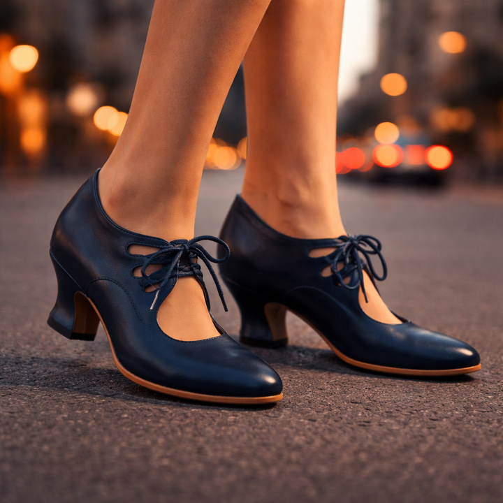 Delaunay | Escarpins Lacés Rétro Sylvie