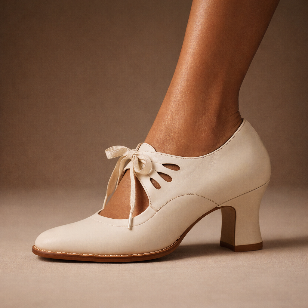 Delaunay | Escarpins Lacés Rétro Sylvie