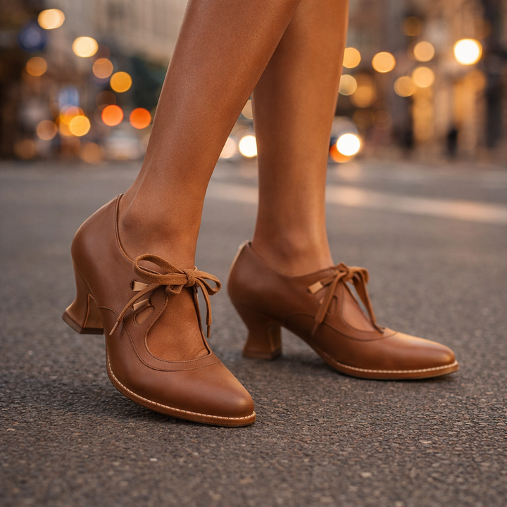 Delaunay | Escarpins Lacés Rétro Sylvie