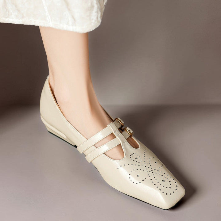 DELAUNAY | Babies Cuir Double Bride Pauline