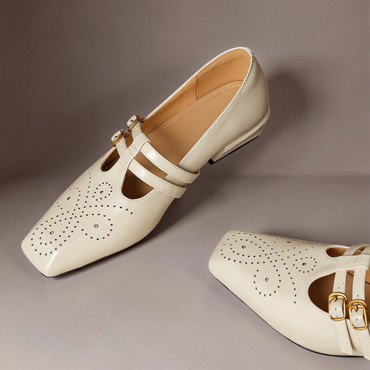 DELAUNAY | Babies Cuir Double Bride Pauline