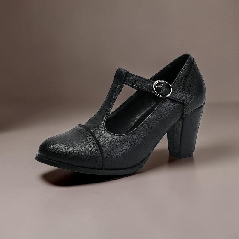 DELAUNAY | Escarpins Perforés à Bride Sandrine
