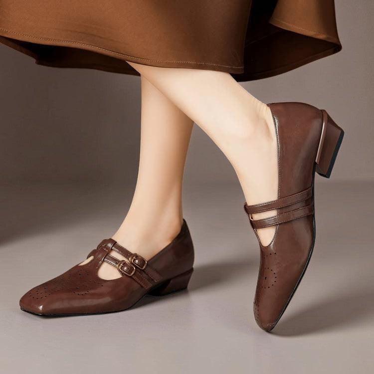 DELAUNAY | Babies Cuir Double Bride Pauline