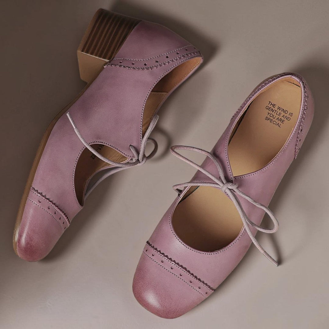 DELAUNAY | Derbies Cuir Ciselé Amélie