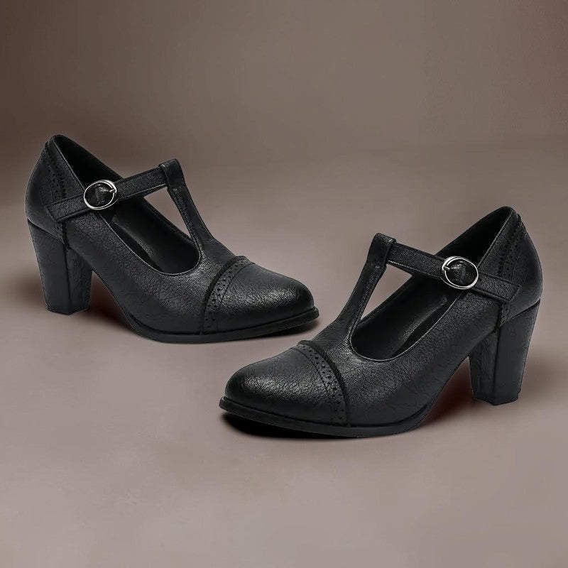 Sandrine | Escarpins Mary Jane à Bride T