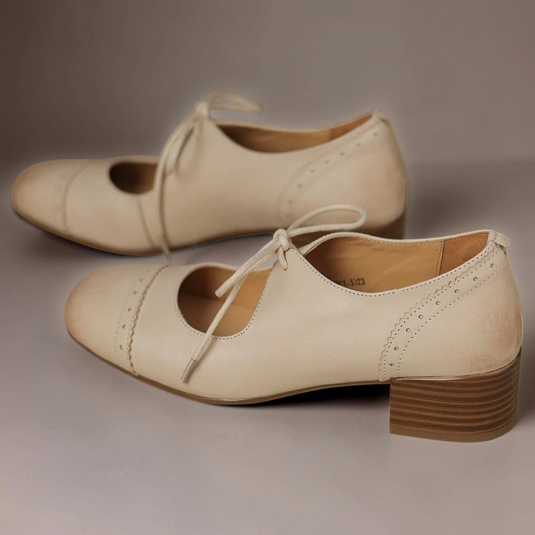 DELAUNAY | Derbies Cuir Ciselé Amélie