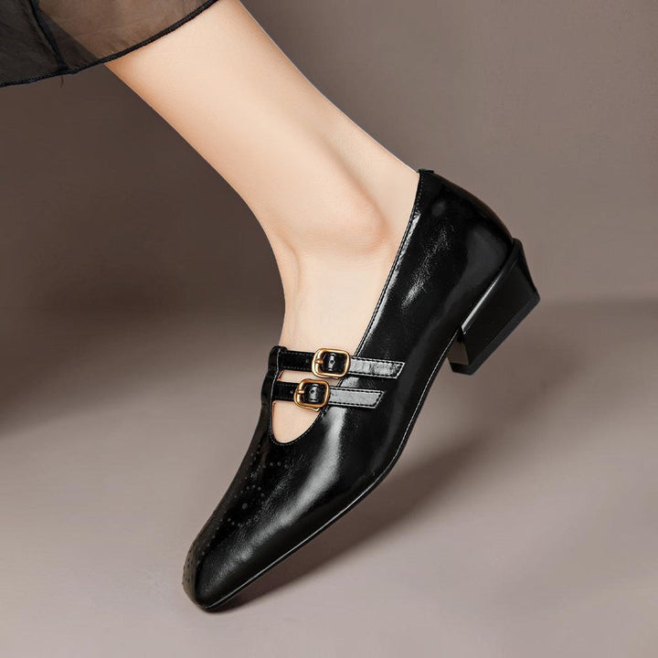 DELAUNAY | Babies Cuir Double Bride Pauline