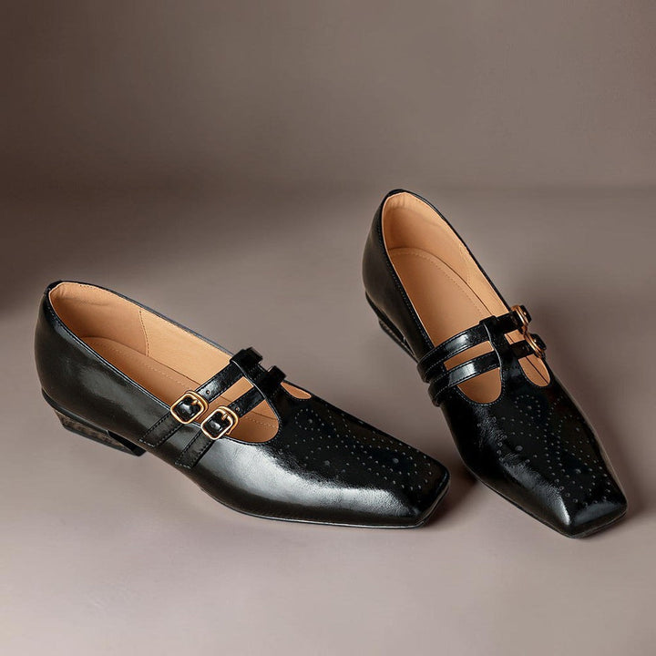 DELAUNAY | Babies Cuir Double Bride Pauline