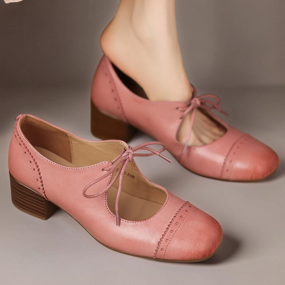 Geneviève | Chaussures Derby en Cuir