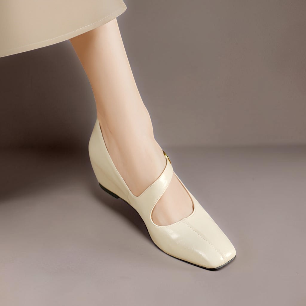 Delaunay | Babies Cuir Bout Carré Michèle