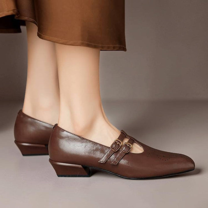 DELAUNAY | Babies Cuir Double Bride Pauline
