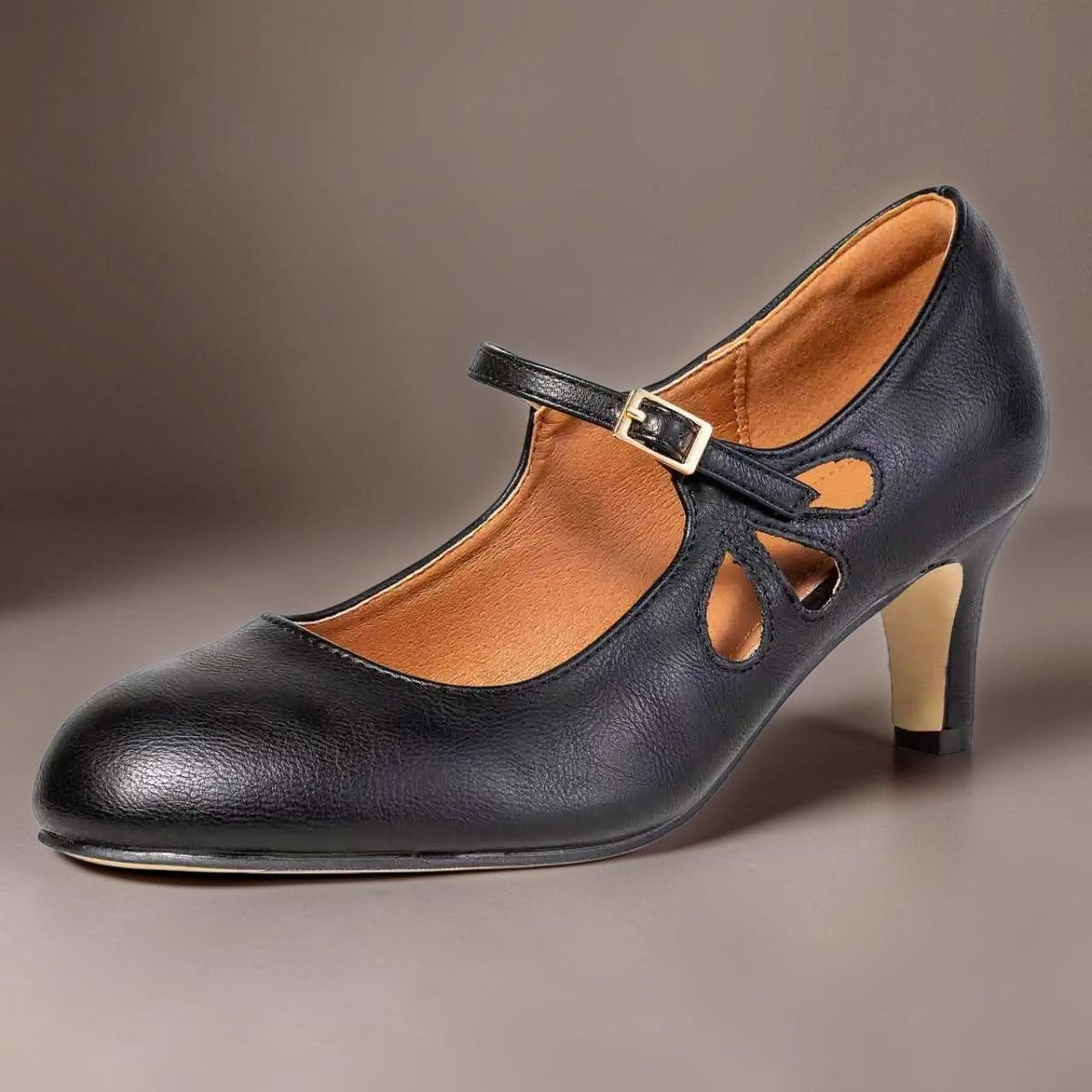 Rosalie | Escarpin Mary Jane Noir