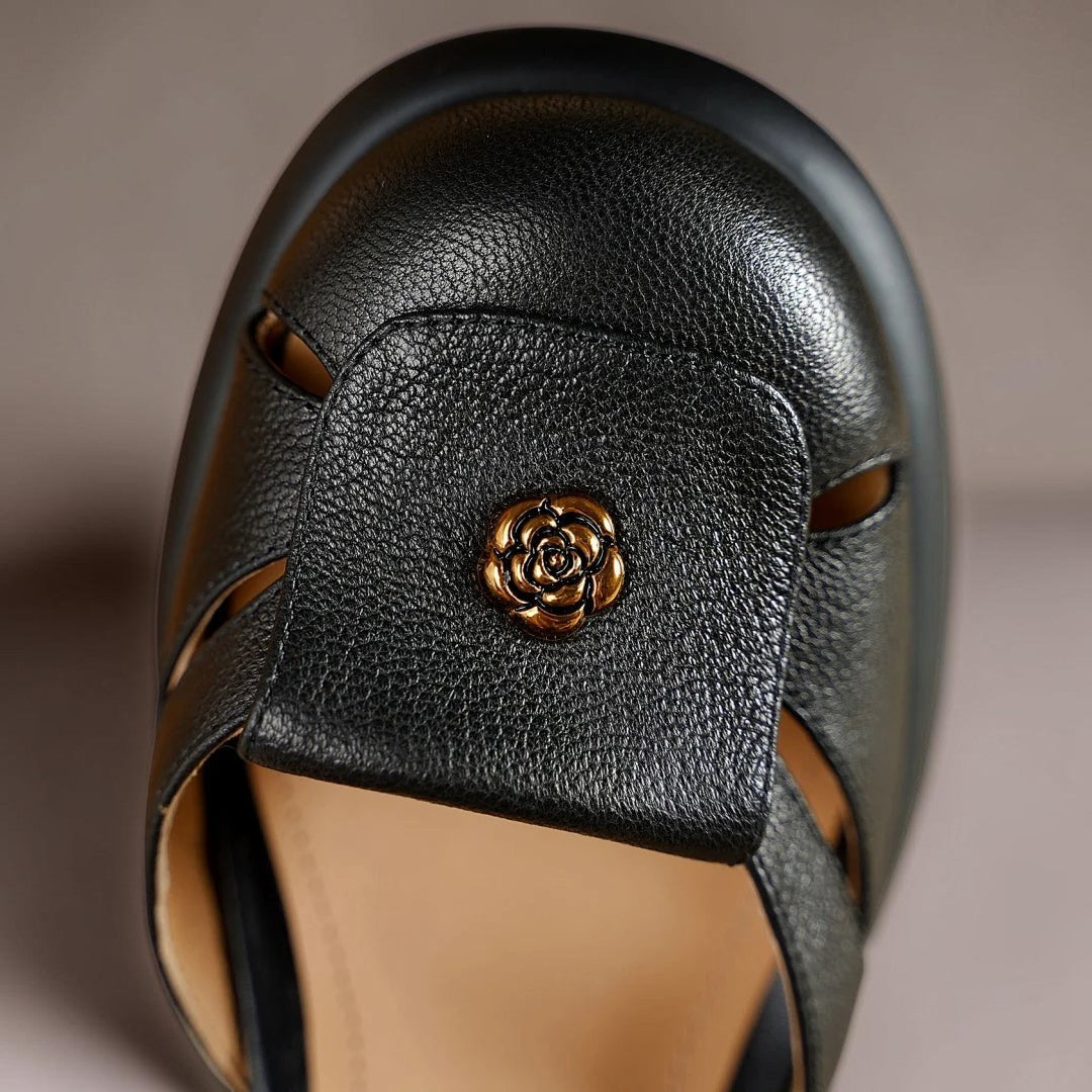 DELAUNAY | Sandales Plateforme à Bride Claire