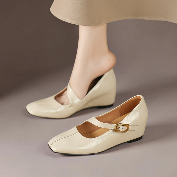 Delaunay | Babies Cuir Bout Carré Michèle