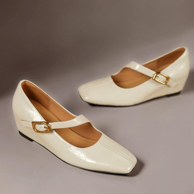 Delaunay | Babies Cuir Bout Carré Michèle