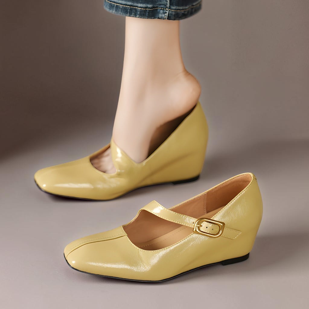 Delaunay | Babies Cuir Bout Carré Michèle