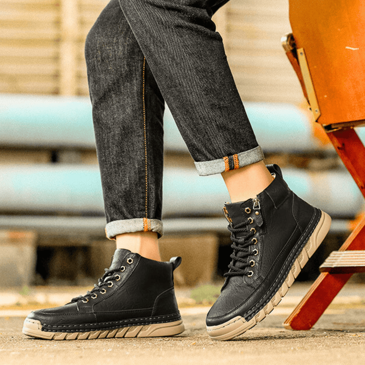 Delaunay | BOTTES EN CUIR POUR HOMME