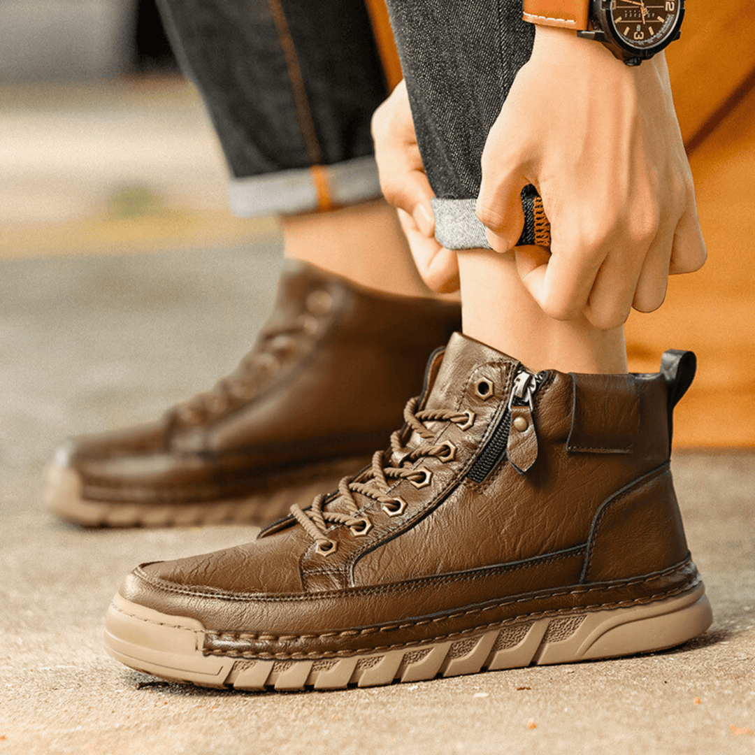 Delaunay | BOTTES EN CUIR POUR HOMME