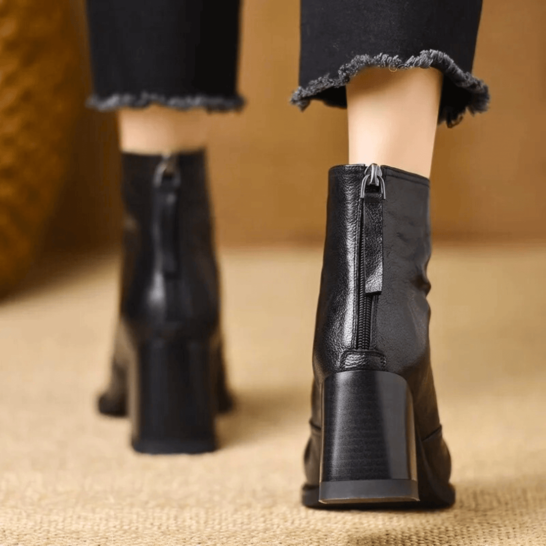 Delaunay | Bottines Élégantes à Talon Moyen