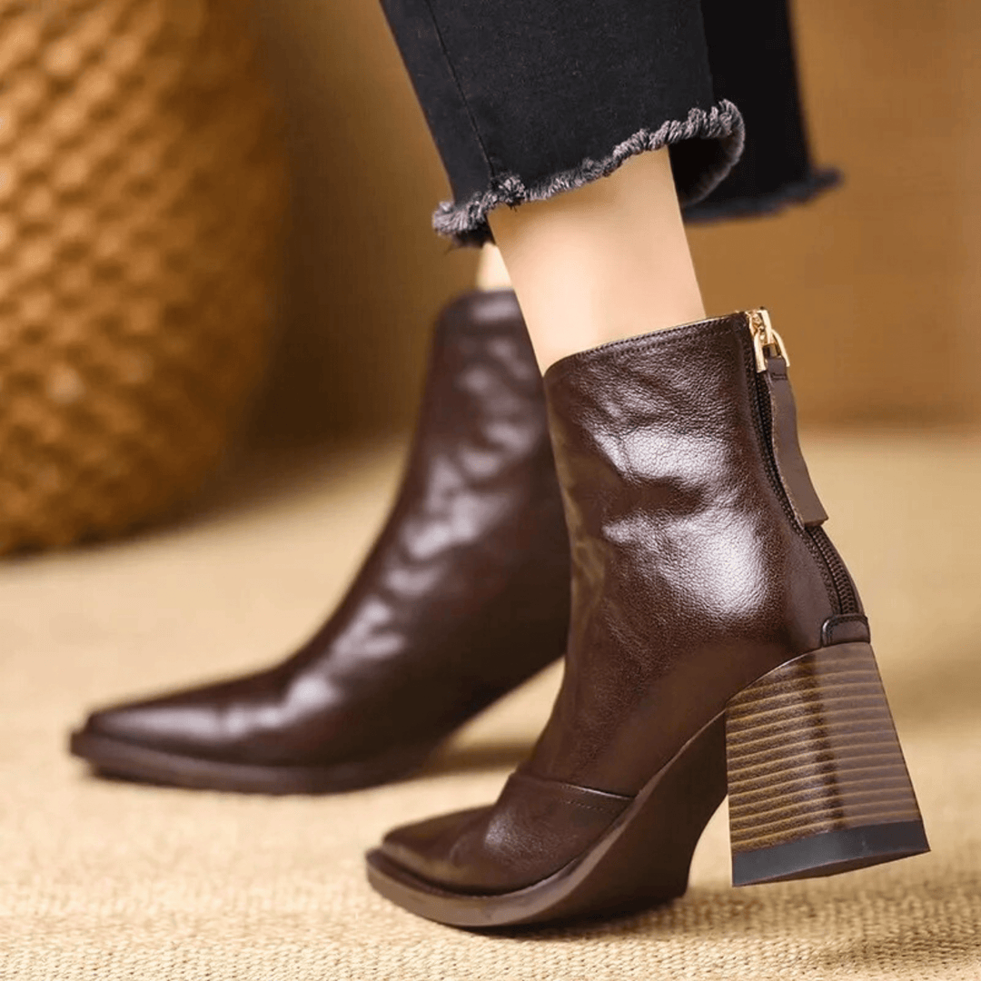 Delaunay | Bottines Élégantes à Talon Moyen