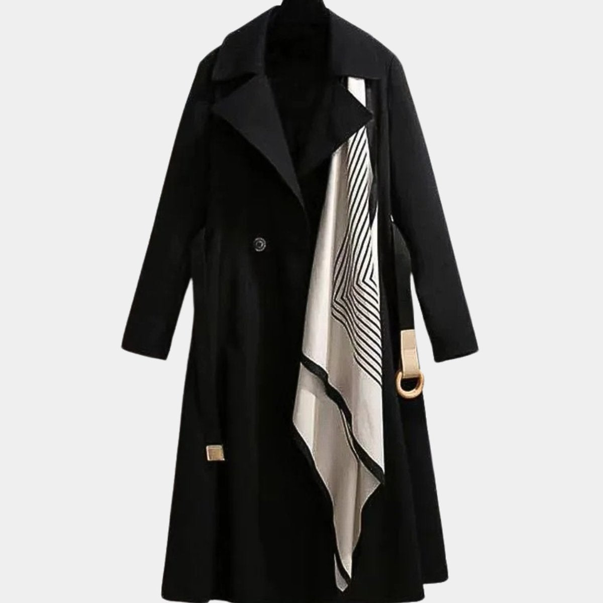 Clarice | Trench-coat classique mi-long à ceinture