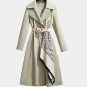 Clarice | Trench-coat classique mi-long à ceinture