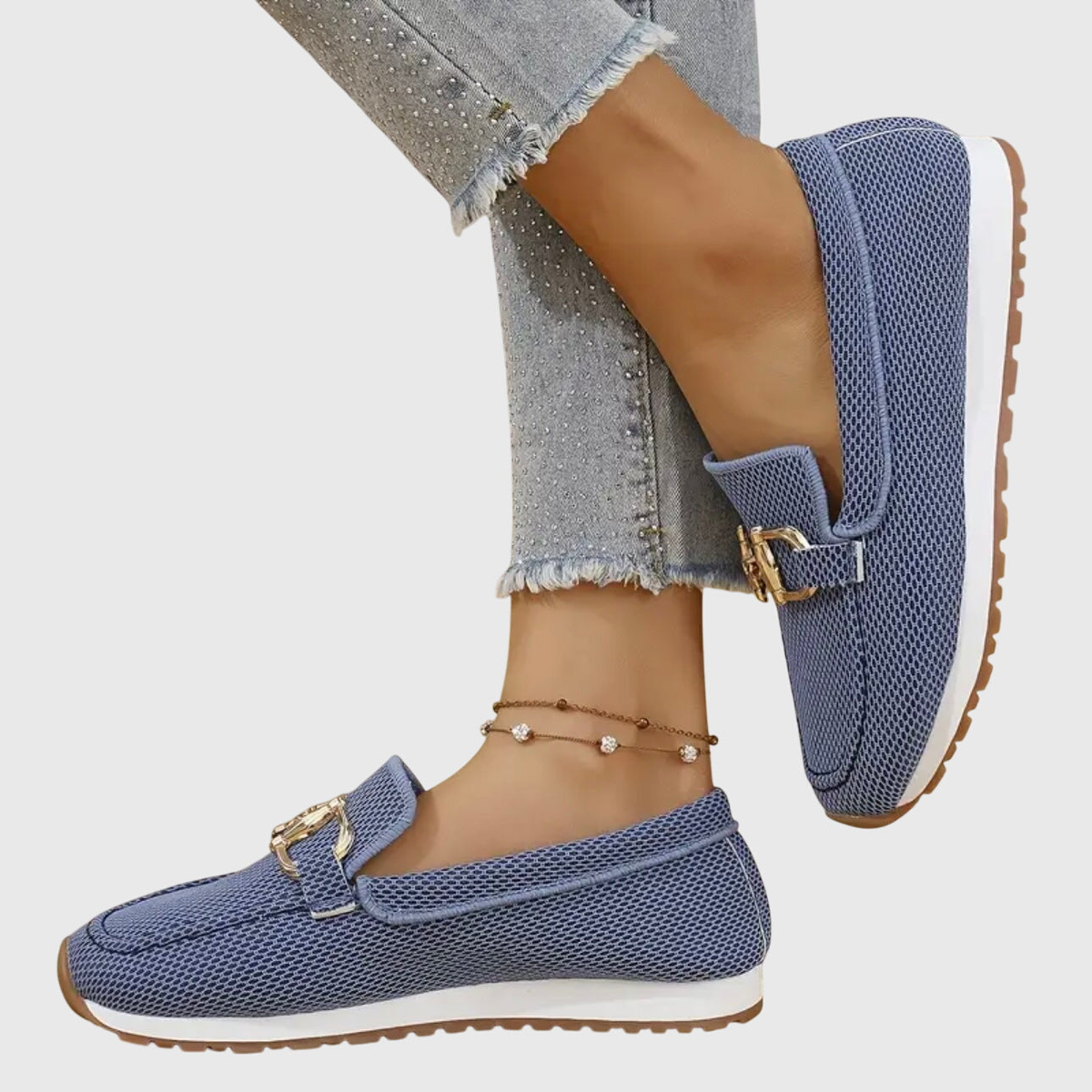 DELAUNAY | Mocassins Maille Semelle Plateforme Michèle