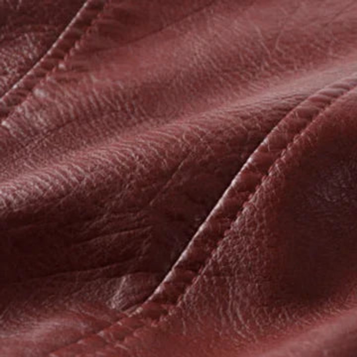 Lucilla | Veste motard courte avec ceinture