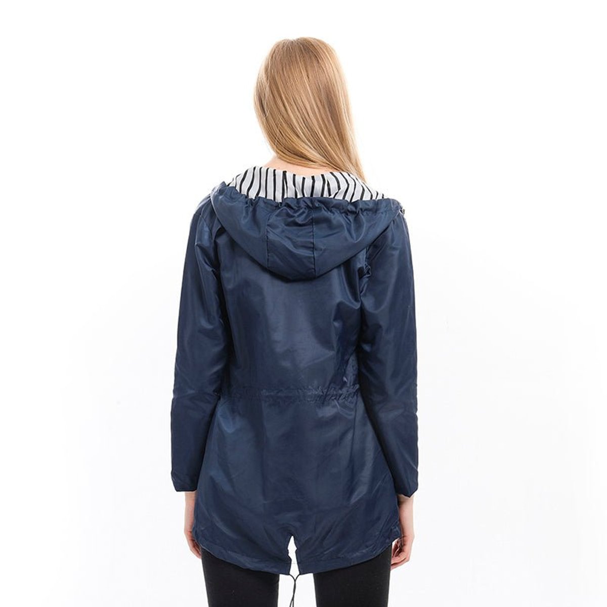 Margaret | Imperméable à capuche avec cordon de serrage