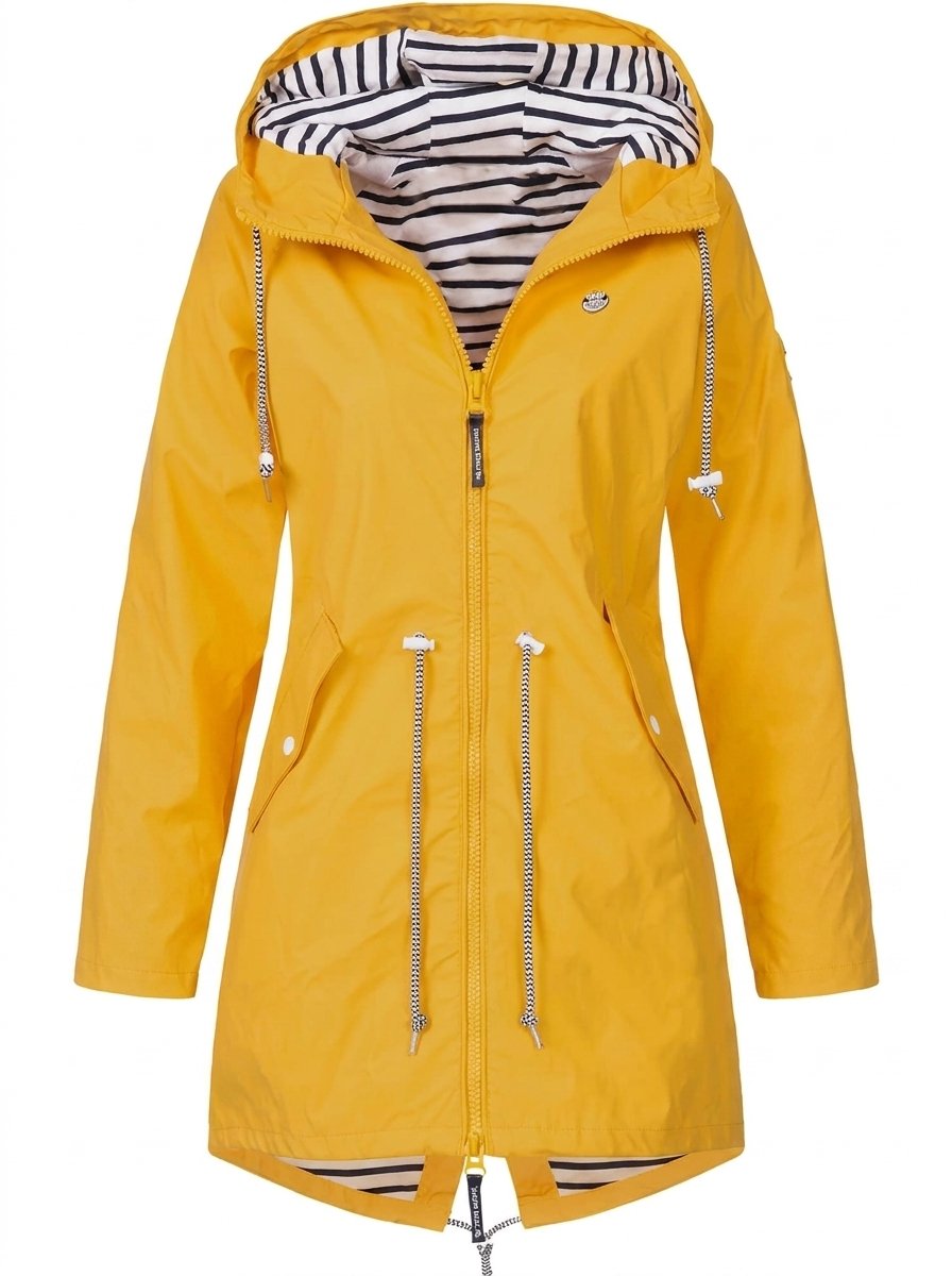 Margaret | Imperméable à capuche avec cordon de serrage