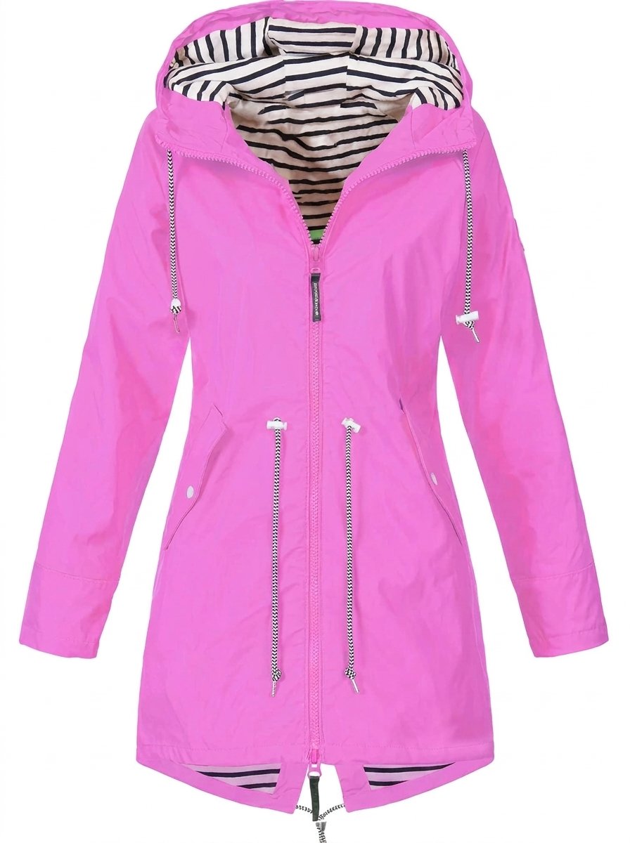 Margaret | Imperméable à capuche avec cordon de serrage
