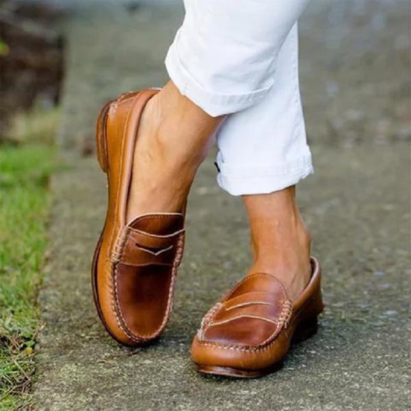 DELAUNAY | Mocassins Cuir Penny Classiques Lucie