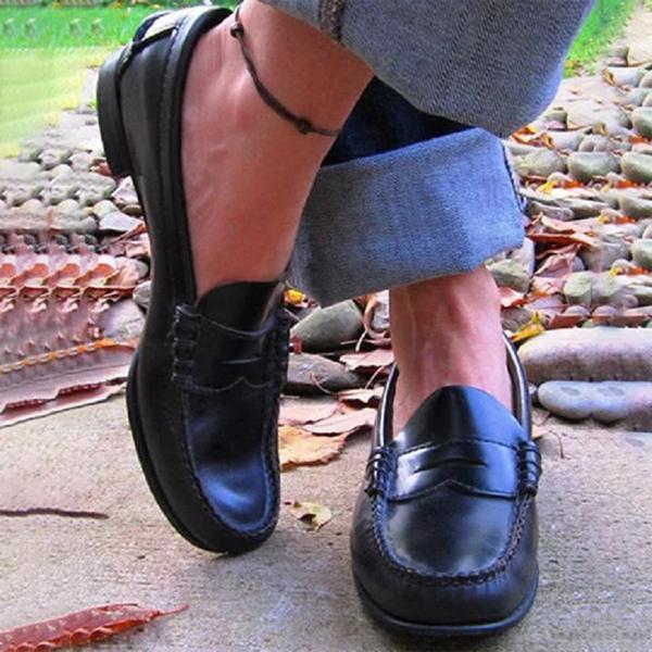 DELAUNAY | Mocassins Cuir Penny Classiques Lucie