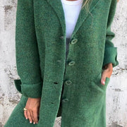 Lucille | Manteau long relax à revers