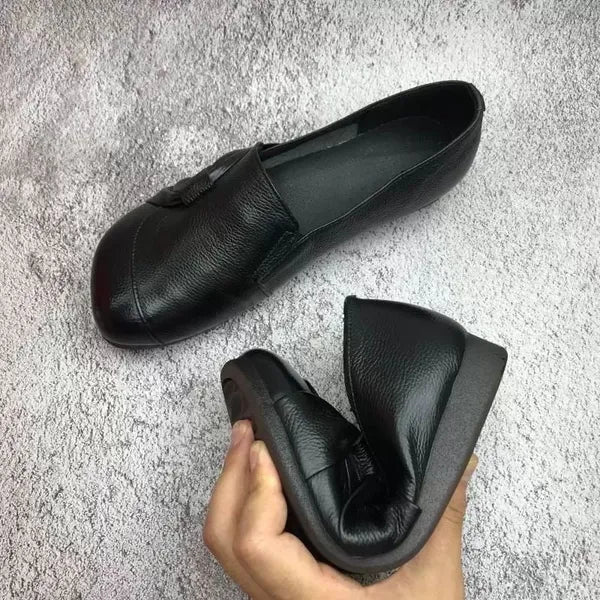 DELAUNAY | Mocassins Cuir Souple Nœud Isabelle