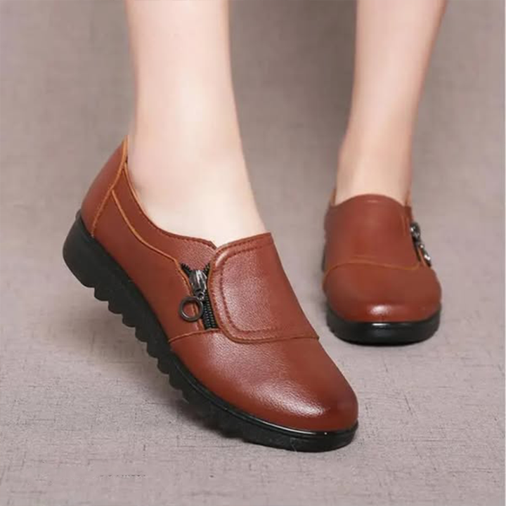 Delaunay | Mocassins Zippés Semelle Souple Nathalie