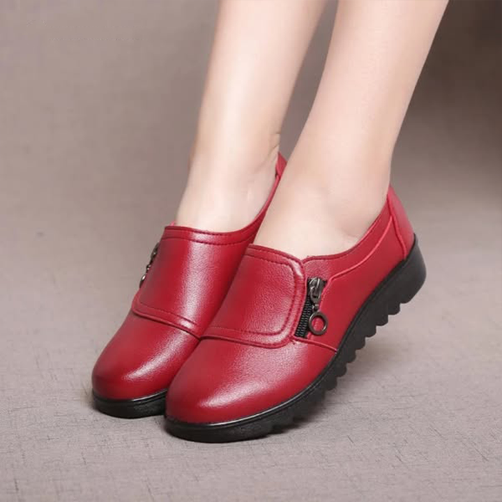 Delaunay | Mocassins Zippés Semelle Souple Nathalie