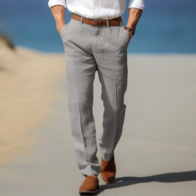 DELAUNAY | Pantalon Homme Luxe en Lin Premium