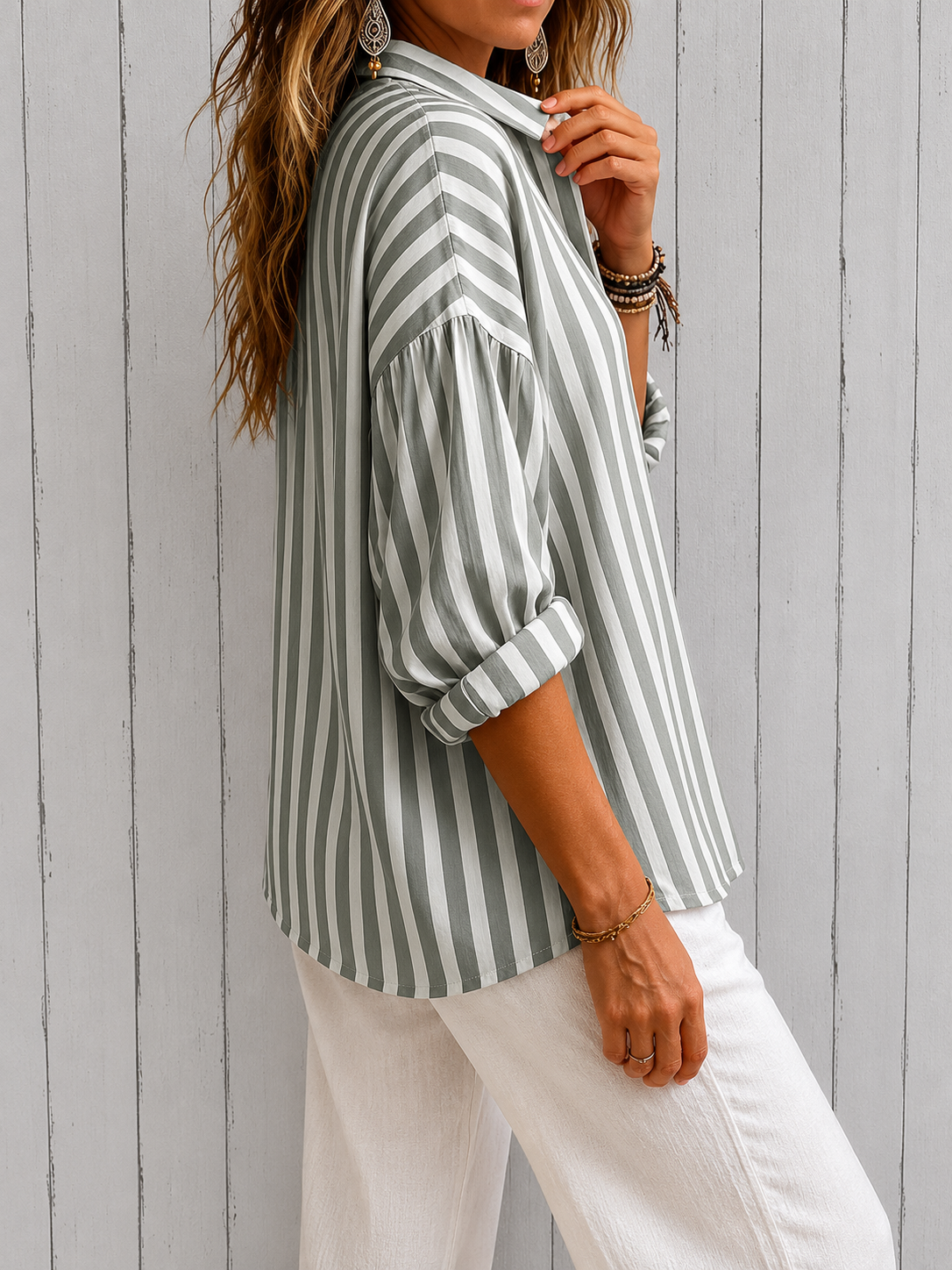 DELAUNAY | Blouse Raffinée à Volants Martine