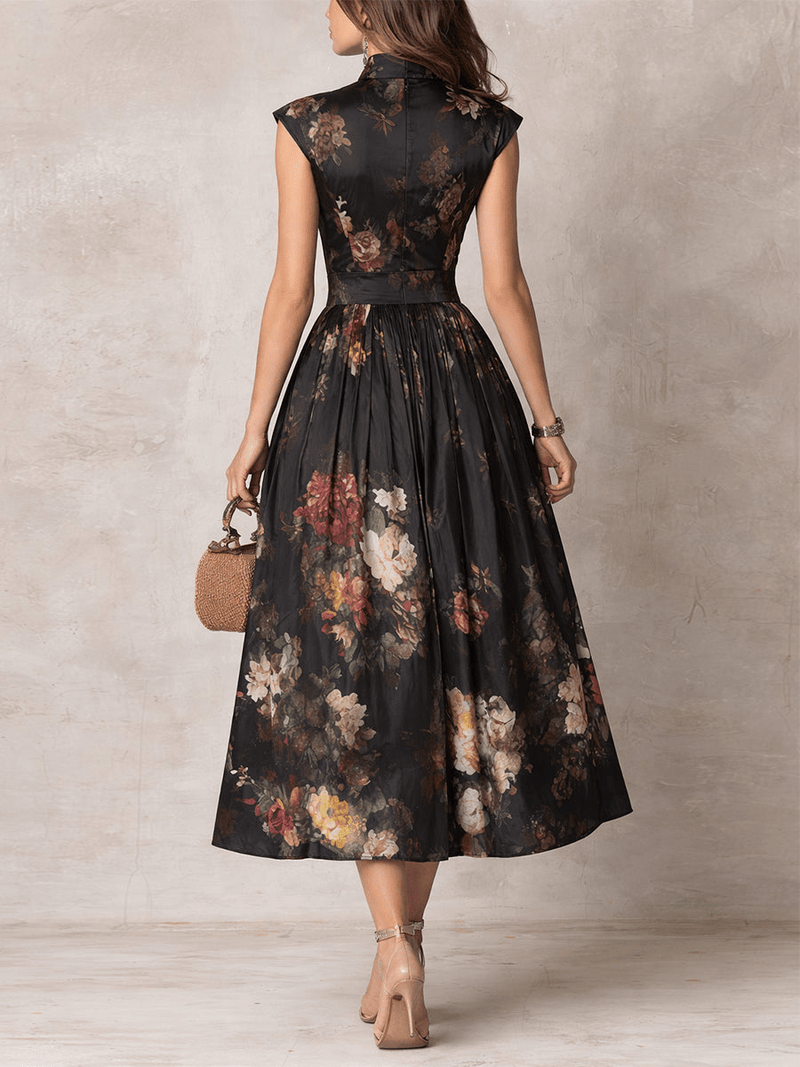 Rosalie | Robe Midi Plissée